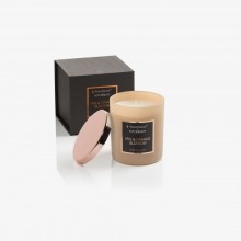 Ароматна свещ 8х9см Aroma Naturals цвят портокал